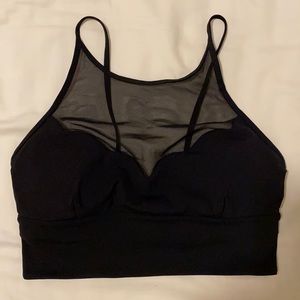 LULULEMON bra is black